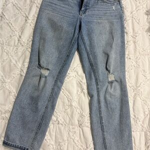 Kut from the Kloth Rachel Fab Ab Mom  Distressed Women's Jeans